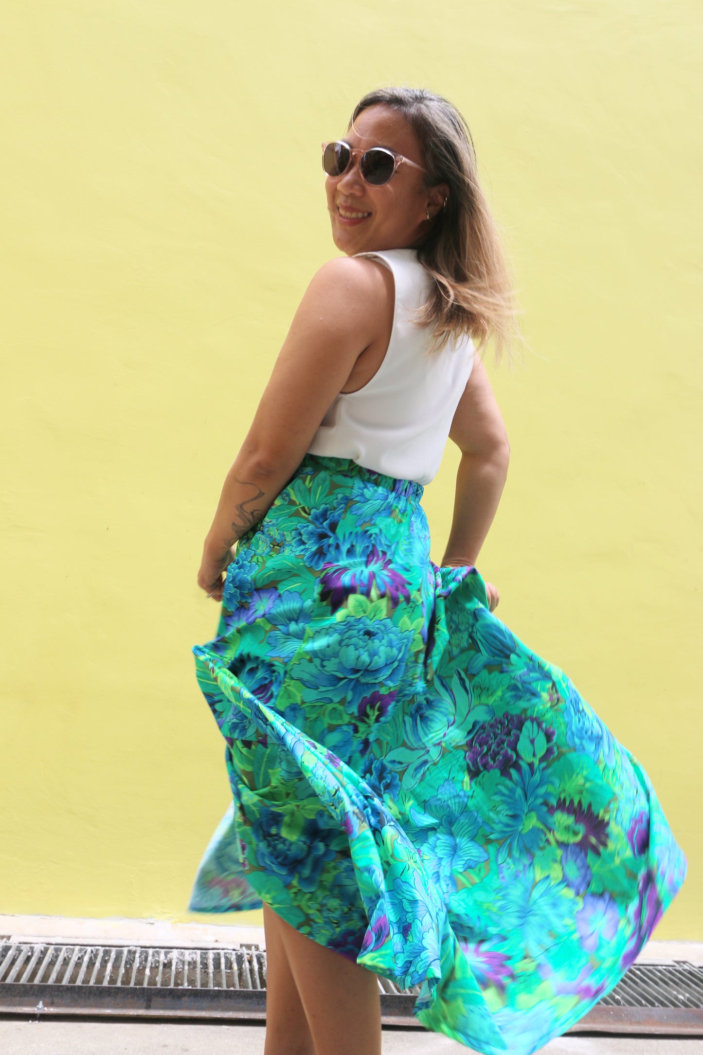 Cheryl Skirt (Bright Forest)