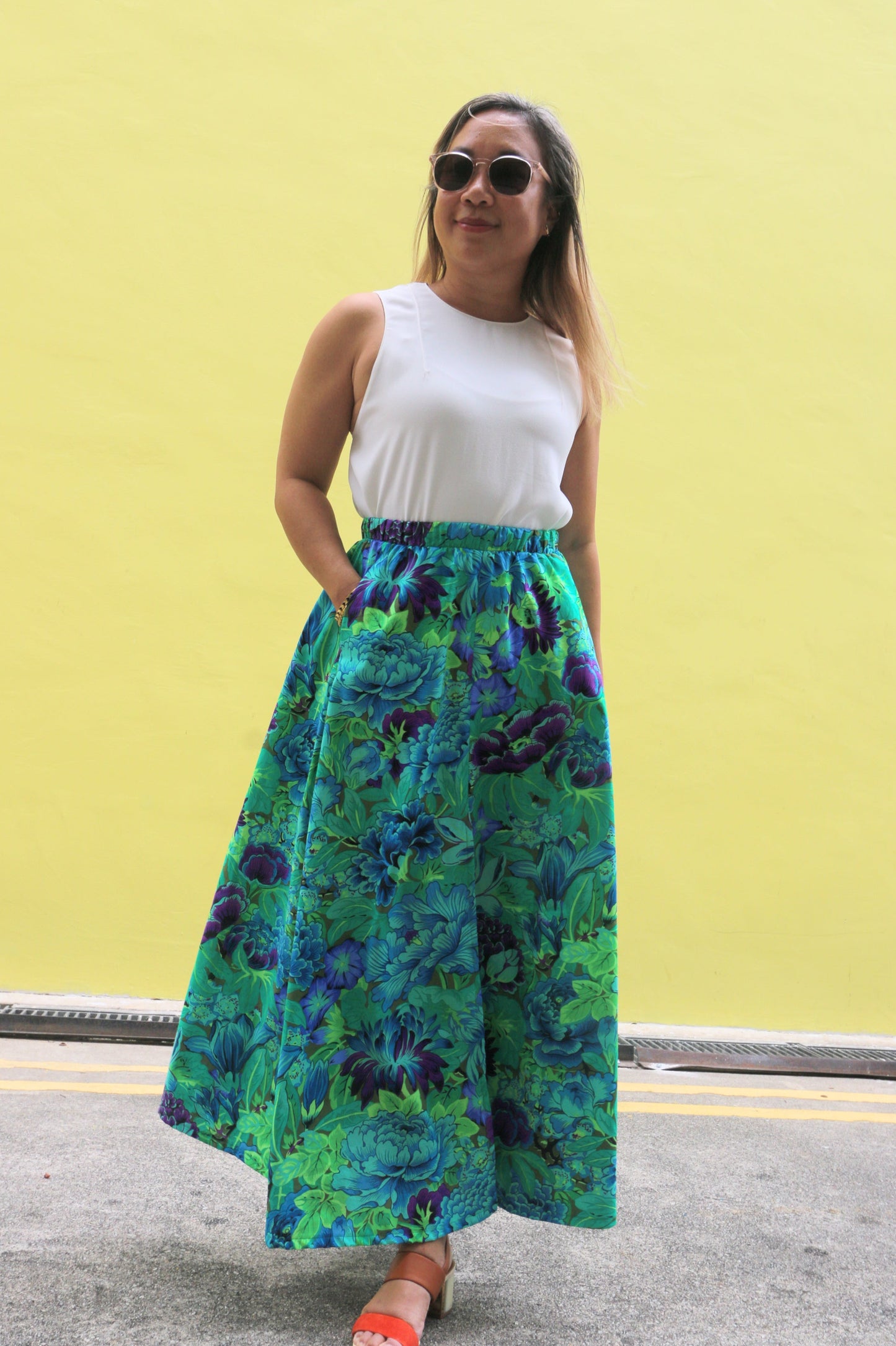 Cheryl Skirt (Bright Forest)