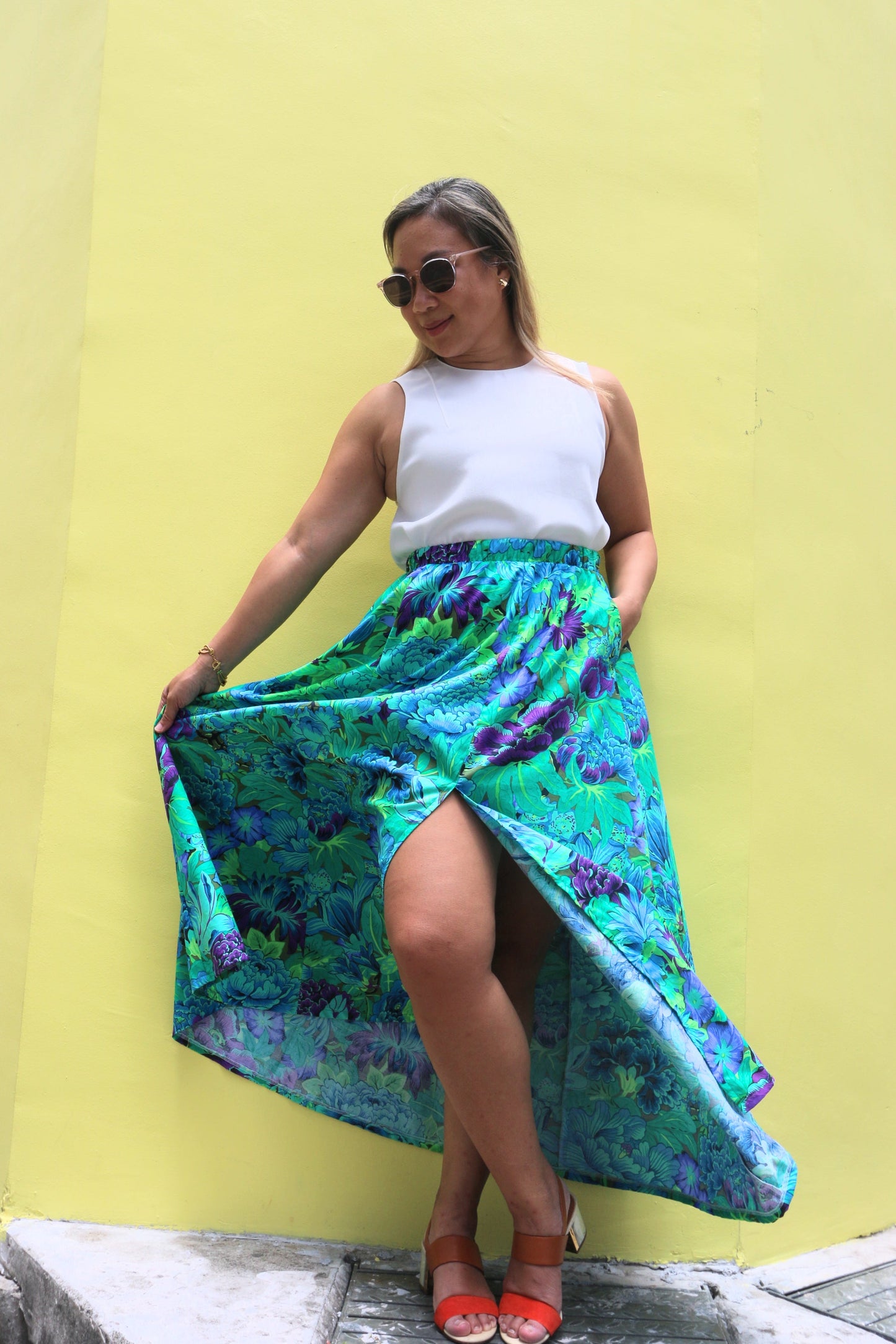 Cheryl Skirt (Bright Forest)