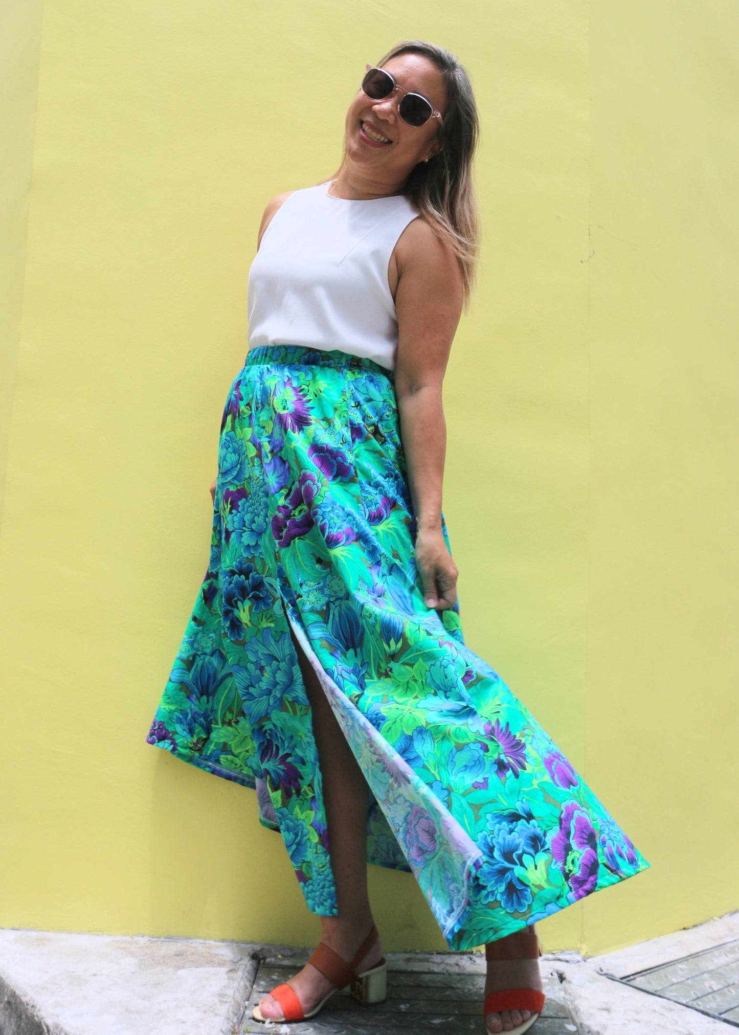Cheryl Skirt (Bright Forest)