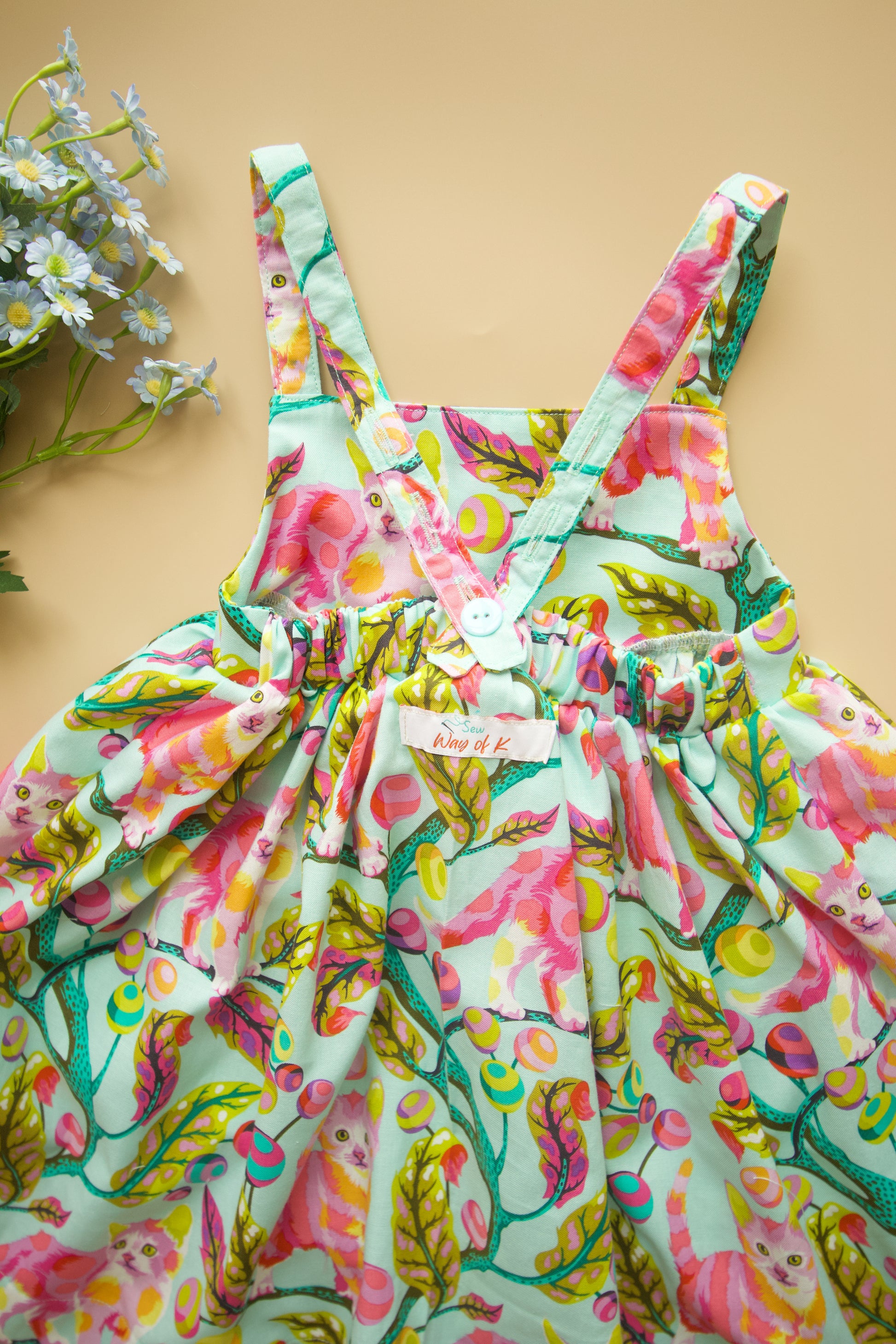 Apron Dress Sew Way of K Apron Dress Sew Way of K