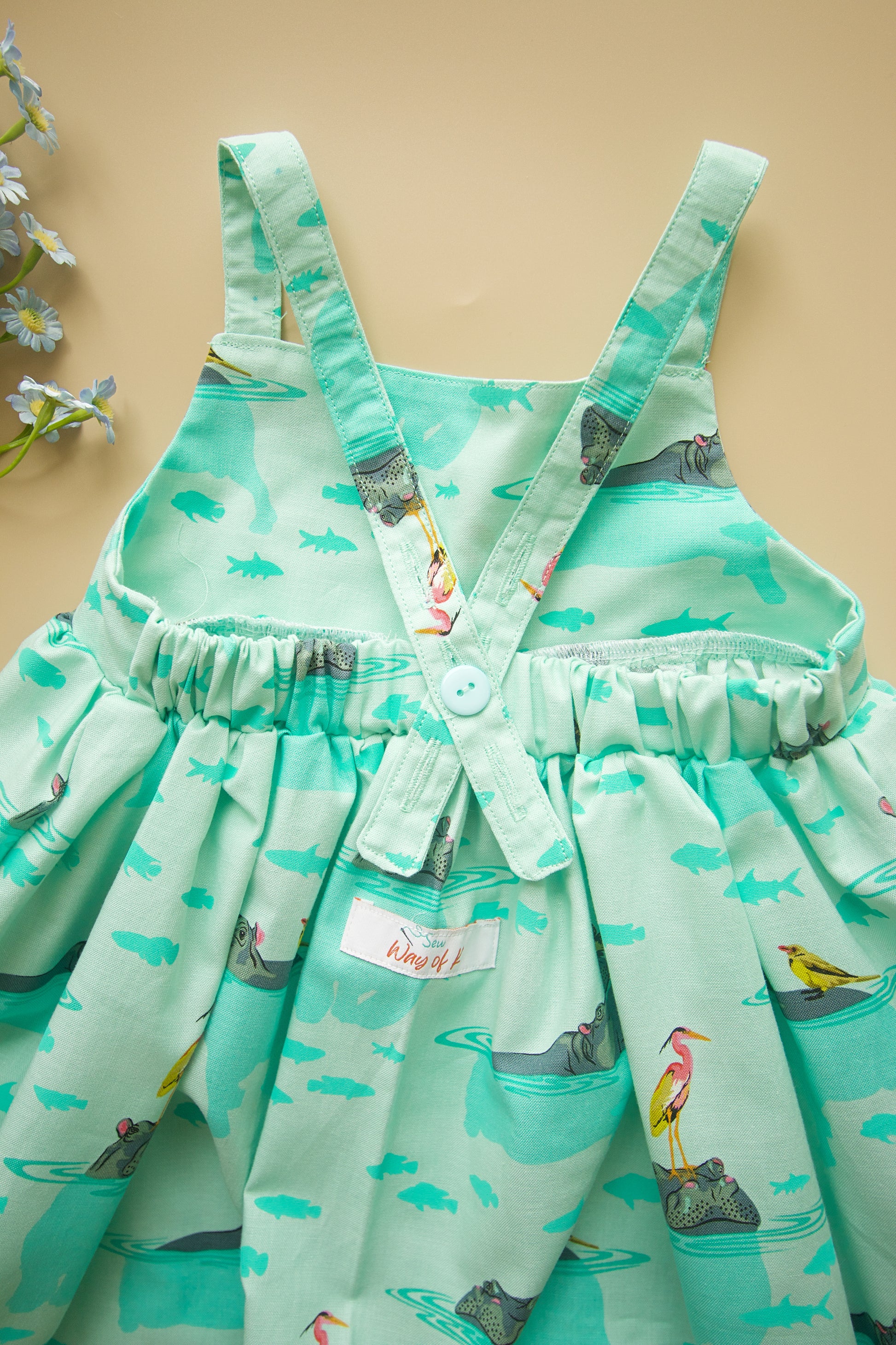 Apron Dress Sew Way of K Apron Dress Sew Way of K