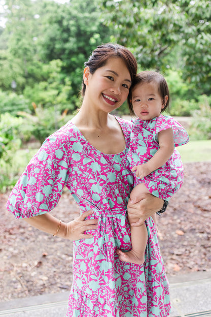 Debbi Dress (Pink Power)