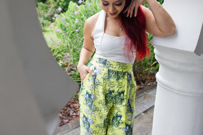 Des Pants (Sunshine Pinstripe)