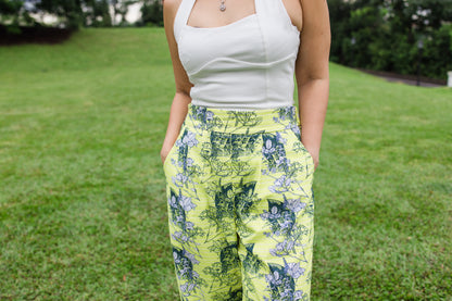 Des Pants (Sunshine Pinstripe)