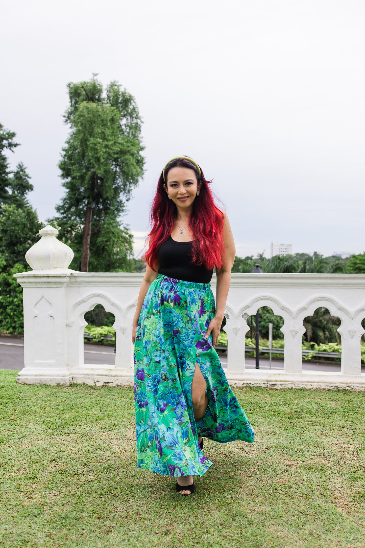 Cheryl Skirt (Bright Forest)