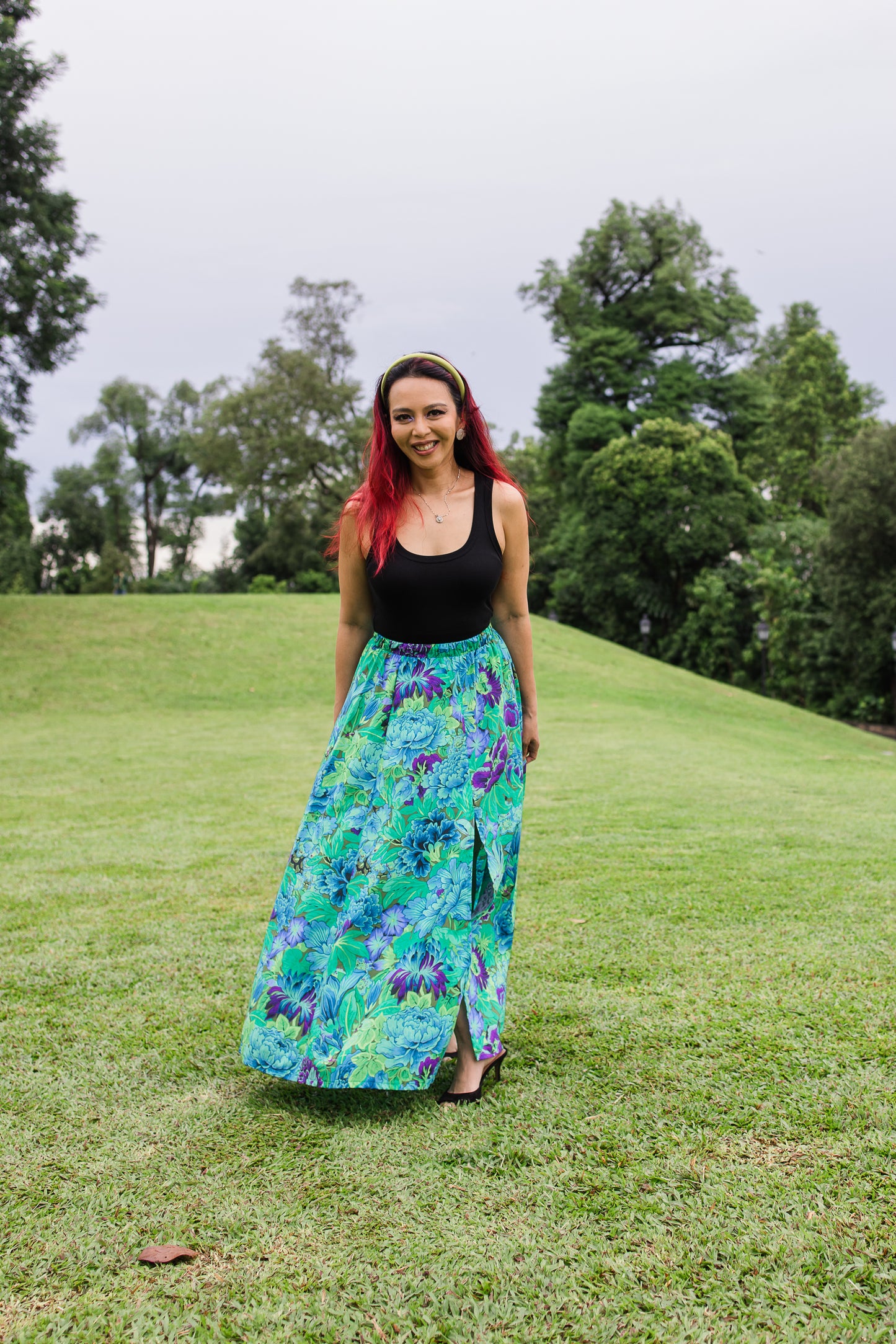 Cheryl Skirt (Bright Forest)